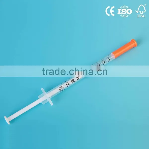 Disposable U-100 Insulin Syringe photo-4