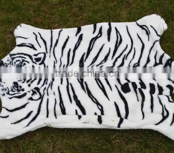 Fashional Brown Tiger Rug Washable Rugs
