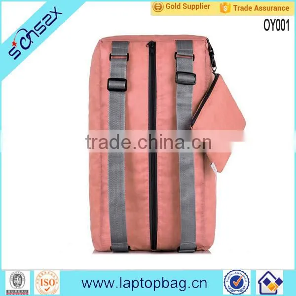 Custom Waterproof 210D Nylon Foldable Backpack Outdoor Travel Folding Bag photo-2