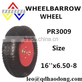4.00-8 Steel Rim Wheelbarrow Wheels PR3009