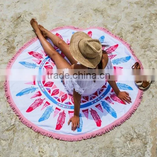 Superabsorbent Microfiber Towel Wholesale Fleece Beach Towel Printed Microfiber Bath Towel