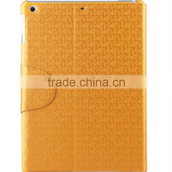 2014 New Products Fashion pu Leather Wallet Case Cover for Apple Ipad 6 D0141 photo-2
