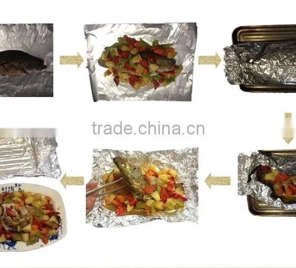 Silicone Baking Food Use Aluminum Foil Packaging