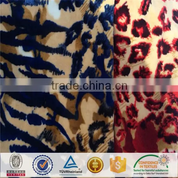 Polyester Stretch Velvet Fabric photo-4