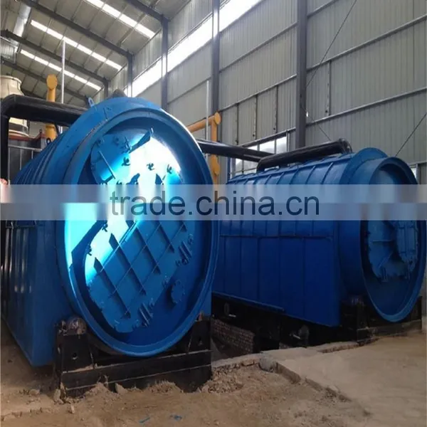 New Condition 10 Ton Pyrolysis Plant With High Oil Yield photo-2