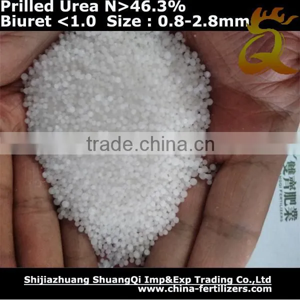 Prilled Urea N 46%min With Ton Bag For Singopore Market photo-2