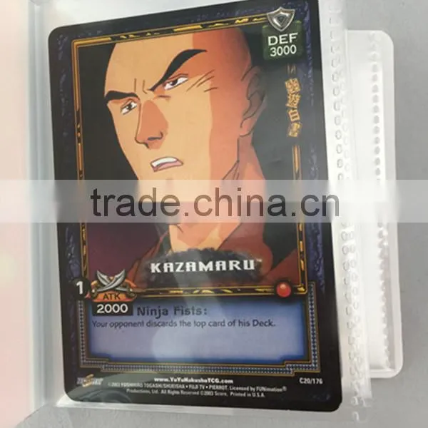 OEM Customized Card Binder With1-pocket PP Portfolios Dongguan Factory Pokemon Cartoon photo-5
