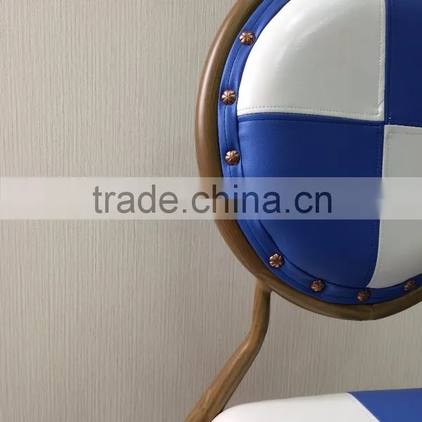 Wholesale Upholstered Wooden Oval Back Dining Chair Modern HC-918 photo-5