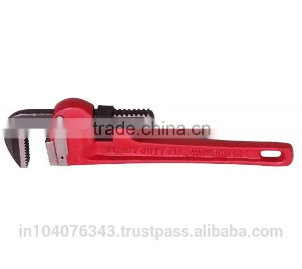 Drop Forged / Duly Hardened Pipe Wrench With Tempered Jaws photo-4
