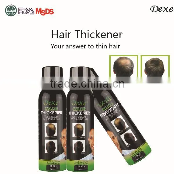 Instant Hair Thickening Fiber With Private Label of Hair Thickener Spray