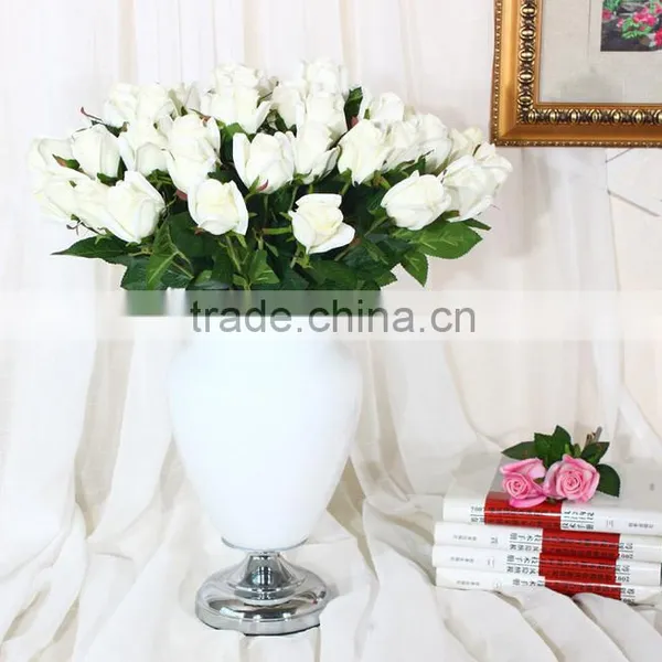 Wholesale Rose Flower Artificial Flowers Artificial Wedding Cheap Artificial Red Rose Flower pu Artificial Flower Rose Flower photo-2