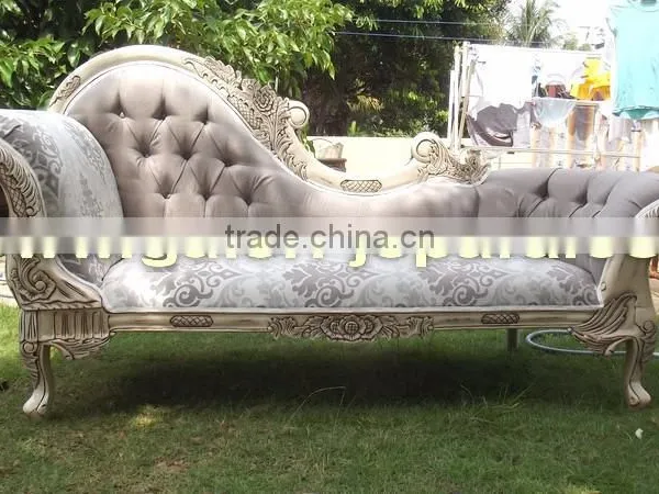 Antique Furniture Reproductions - Upholstered French Sofa