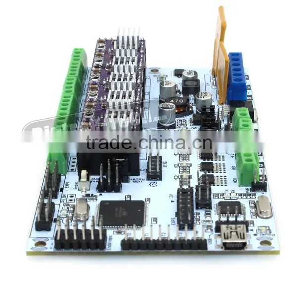 BIQU 2016 Highest Demand Products 3D Printer Kits Mother Board RepRap Rumba Board With 6pcs DRV8825 Stepper Driver photo-4