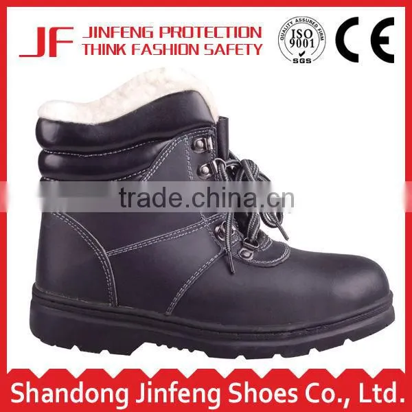 action leather safety footwear steel toe artificial wool safety work shoes liberty industrial winter warm safety shoes