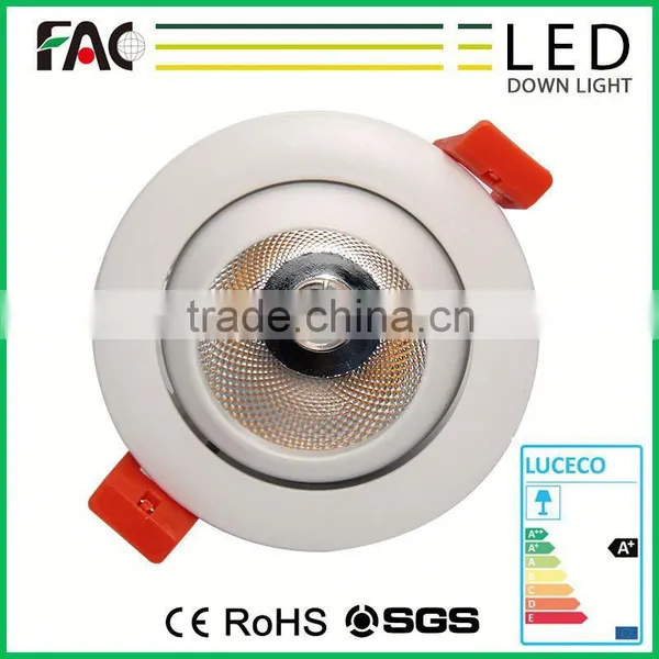 China Suppliers Dimmable Cob Aluminum Down Light Case photo-4