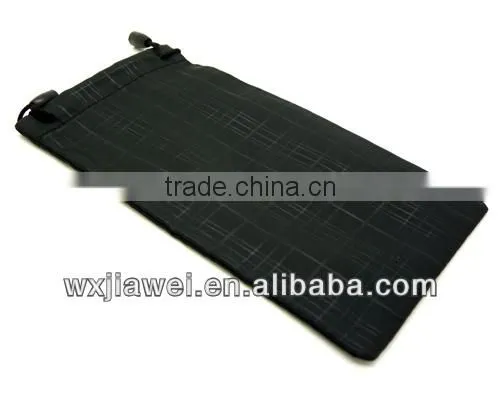 Black Microfiber Eyewear Case