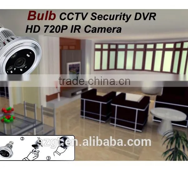 Bulb Wifi Camera Lamp Hidden Camera HD With Night Vision ip Camera photo-2