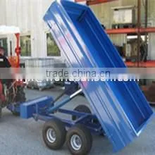 Agriculture Tractor Trailer With Hydraulic Power Unit ATV Dump Trailer Trucks and Atv Log Trailer With Crane photo-4
