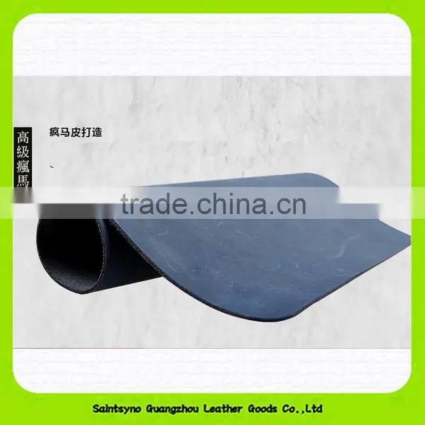 15010 Top Quality Single Mouse Mat in Leather OEM Leather Mouse Pad photo-3