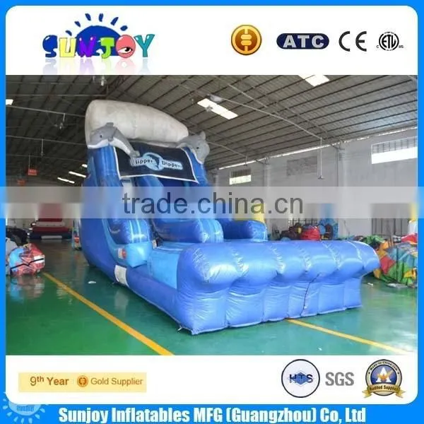 2016 Sunjoy China Factory Price Commercial Giant Inflatable Water Slides photo-6