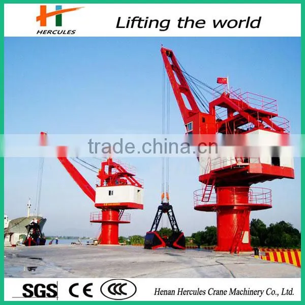 360 Degree Rotation Offshore Pedestal Port Crane photo-4