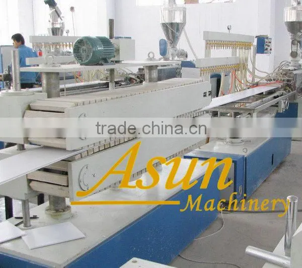 CE Certification PVC Profiles Extruder Machinery / Profiles Making Machine photo-3
