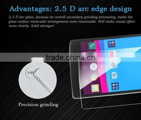 2016 NEW Product !! 0.2mm 9H Anti-Shock 2.5D Tempered Glass Mobile Screen Protector for LG G5 photo-3