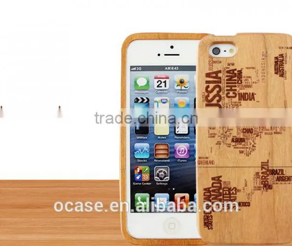 Verious Country Name Engraving Phone Case Wood Cover for IPhone 6/6s/6 Plus photo-5