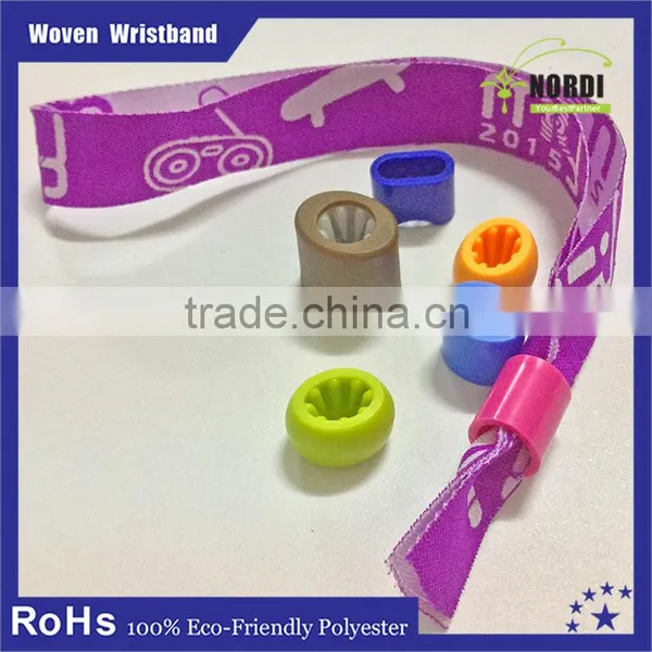Popular Wholesale Festival Items Custom Event Fabric Wristband photo-3
