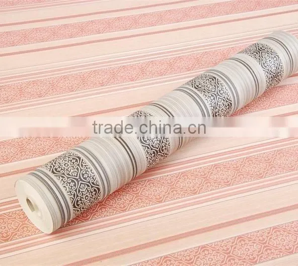 Modern Brief Style Living Walls Deep Embossing Wallpaper photo-2