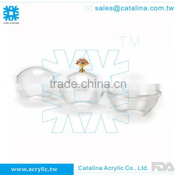 Functional Acrylic Plastic Salt Sugar Pepper Tray photo-3