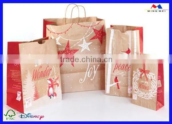 Christmas Paper Bag for Christmas Decorate , Christmas Gift Bag for Gift Packaging photo-4