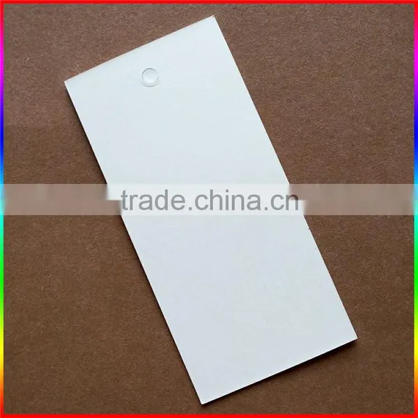 High Grade Free Sample Good Qulity Customized Garment Paper Tags Clothing Hang Tags photo-2