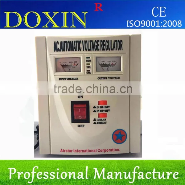 1000VA AC220V Home Use Automativ Voltage Regulator Stabilizer