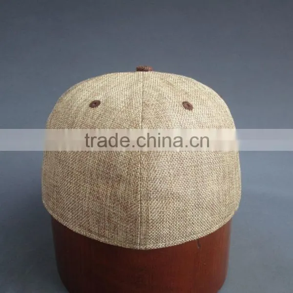 High Quility 6-Panel Falt Brim Cap With Special Front Embroidery photo-4