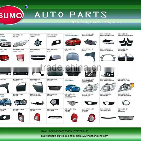 Car Front Flap/auto Front Flap/high Quality Front Flap KD002-51-871A RH KD002-51-881A LH photo-4