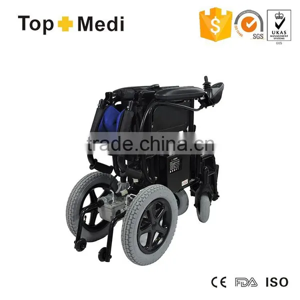 Electric Battery Mobility Foldable Power Wheelchair/Silla Electrica photo-5
