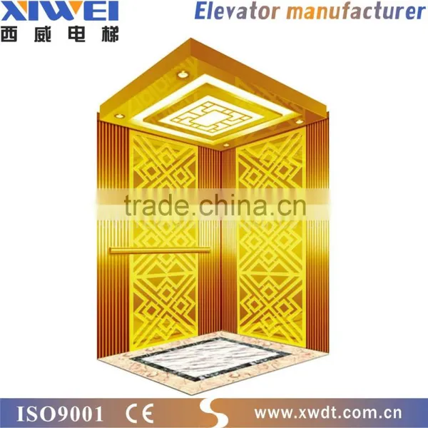 XIWEI Brand Villa Elevator With 3 Handrails On The Car Wall photo-4