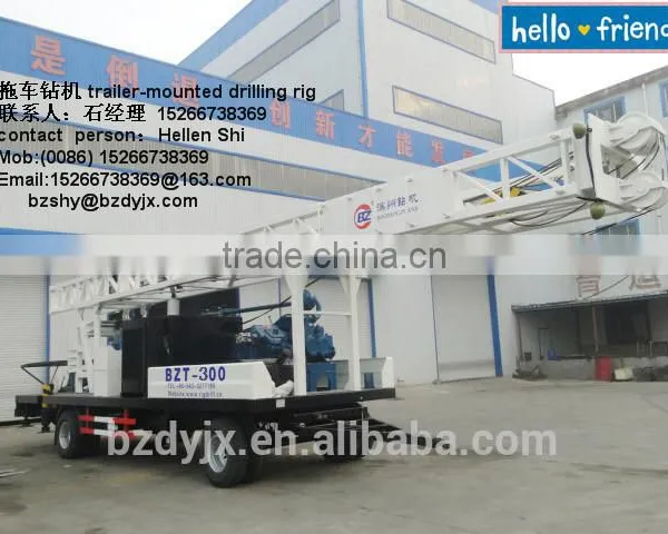 Water Well Drilling Rig-300m Trailer Mounted photo-3