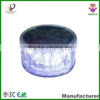 Solar Power Car Led Emergency Magnet Beacon Lights photo-3
