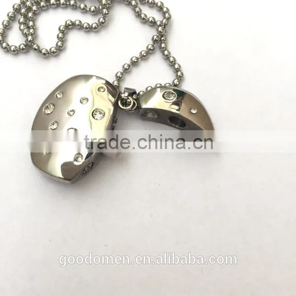 Sterling Silver Open Heart Stainess Steel Adjustable Necklace photo-5