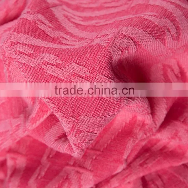 Polyester Viscose Fabric Hacci Knit Fabric Jacquard Fabric photo-3