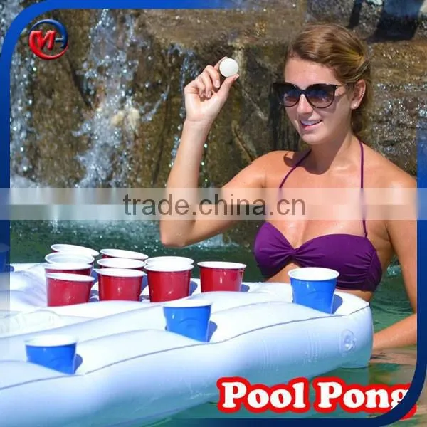 Inflatable Beer Table/Factory Supply PVC Inflatable Pong Table for Water Games photo-2
