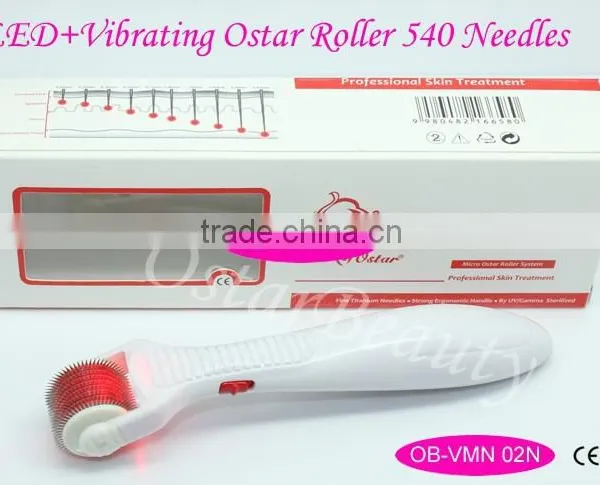 Popular Sale!! Vibrating Photon Skin Inject Roller Therapy OB-VMN 02 photo-3