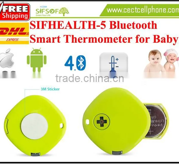 SIFHEALTH-5 Accurate Bluetooth Thermometer Share Data Stored in Cloud With Family photo-6