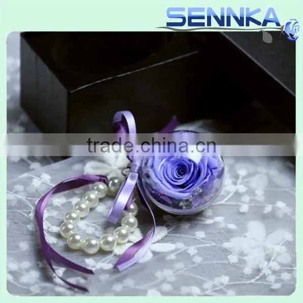 Luxury Handcraft Rose Car Hangings Preserved Fresh Rose photo-4
