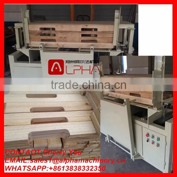 Best Selling Wood Pallet Notching Machine With Alloy Blades photo-2
