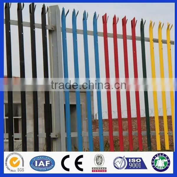DM Powder Coated Anping Factory Price Steel Palisade Fence, Low Price Steel Palisade photo-6
