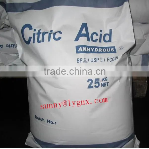 Citric Acid in Acidity Regulators