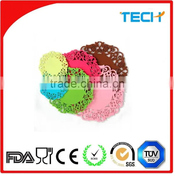 Silicone Kitchenware Tools Good Insulation Silicone Hot Food Table Mat photo-2